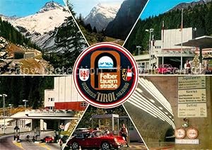 Postkarte Carte Postale Felbertauernstrasse Europäische Nord Süd Verbindungsstrasse Tunnel Alpen