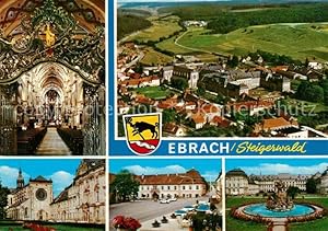 Postkarte Carte Postale Ebrach Oberfranken Kirche Rathaus Brunnen Panorama