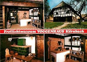 Immagine del venditore per Postkarte Carte Postale Krnbach Wrttemberg Voggenhaus Flurkche Stube Kaminecke Feuerstelle venduto da Versandhandel Boeger