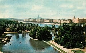 Seller image for Postkarte Carte Postale Moscow Moskva Maxim Gorky Central Park for sale by Versandhandel Boeger