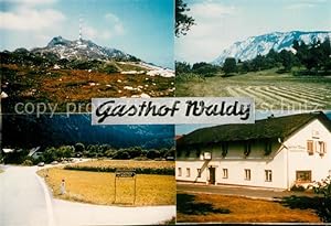 Postkarte Carte Postale Schwabach Panorama Gasthof Waldy