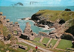 Bild des Verkufers fr Postkarte Carte Postale Tintagel King Arthur Castle Barras Head zum Verkauf von Versandhandel Boeger
