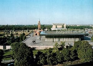 Postkarte Carte Postale Tiergarten Berlin Neue Nationalgalerie St Matthäus Kirche und Philharmonie