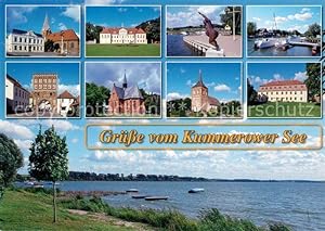 Postkarte Carte Postale Kummerow Malchin rund um den Kummerower See