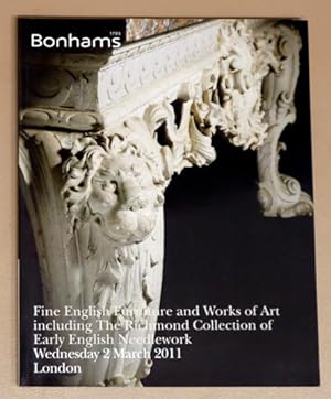 Fine English Furniture and Works of Art Including the Richmond Collection of Early English Needle...