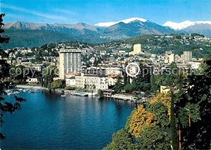 Bild des Verkufers fr Postkarte Carte Postale Cassarate Lugano TI Hotel Atlantico zum Verkauf von Versandhandel Boeger