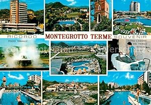 Image du vendeur pour Postkarte Carte Postale Montegrotto Terme Pozzo termale Sotto azione del Fango termal Swimmingpool mis en vente par Versandhandel Boeger