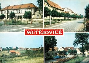Postkarte Carte Postale Rakovnik ZDS stred obce celek namesti s nakupnim strediskem Jednoty