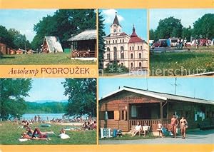 Postkarte Carte Postale Netolice Nettolitz Czechia Autocamp Podrouzek