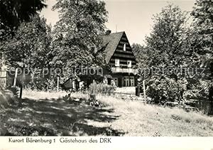 Bild des Verkufers fr Postkarte Carte Postale Brenburg Sachsen Gstehaus ders DRK zum Verkauf von Versandhandel Boeger
