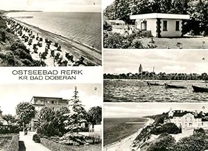 Postkarte Carte Postale Rerik Ostseebad Strand Kurhaus Wochenendhäuser Am Haff