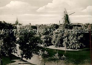 Postkarte Carte Postale Bremen Mühle Dom