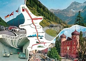 Postkarte Carte Postale Felbertauernstrasse Felbertauerntunnel Alpen
