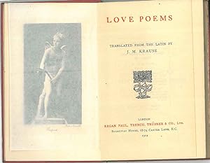 Latin Love poems