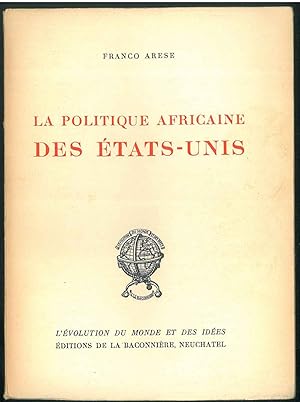 La Politique africaine des Etats-Unis