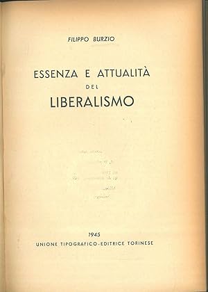 Essenza e attualità del liberalismo