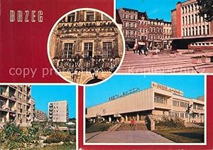Postkarte Carte Postale Brzeg Brieg Schlesien Miasto nadOdra w wojewodztwie opolskim W latach
