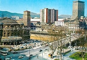 Postkarte Carte Postale Bilbao Spanien Plaza Arriaga