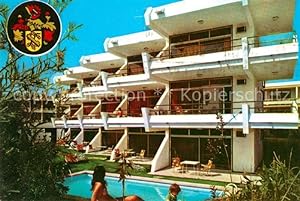 Bild des Verkufers fr Postkarte Carte Postale Gran Canaria Apartments Patricio Schwimmbad zum Verkauf von Versandhandel Boeger