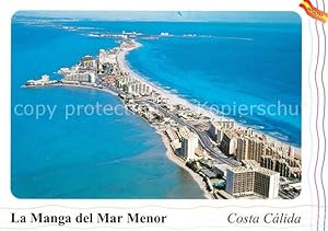 Postkarte Carte Postale La Manga del Mar Menor Costa Cálida Fliegeraufnahme