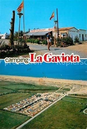 Seller image for Postkarte Carte Postale Sant Pere Pescador Camping La Gaviota Fliegeraufnahme for sale by Versandhandel Boeger