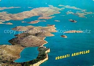 Seller image for Postkarte Carte Postale Kornati Arhipelag Archipel Nationalpark Fliegeraufnahme for sale by Versandhandel Boeger