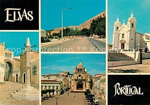 Postkarte Carte Postale Elvas Festung Santa Luzia Aquädukt Kirche