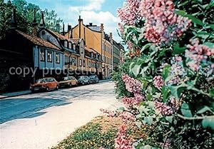 Postkarte Carte Postale Stockholm Södermalm Altes Haus