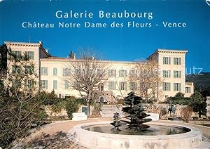 Seller image for Postkarte Carte Postale Vence-la-Jolie Galerie Beaubourg Chateau Notre Dame des Fleurs for sale by Versandhandel Boeger