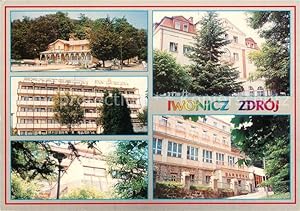 Postkarte Carte Postale Iwonicz Zdroj PUW Roksana Stadtansichten