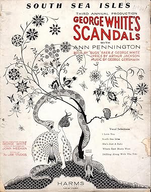 Imagen del vendedor de SHEET MUSIC: "South Sea Isles: From the 3rd Annual Production of George White's Scandals (Sheet Music) a la venta por Dorley House Books, Inc.