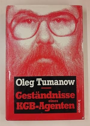 Seller image for Gestndnisse eines KGB-Agenten. for sale by Der Buchfreund