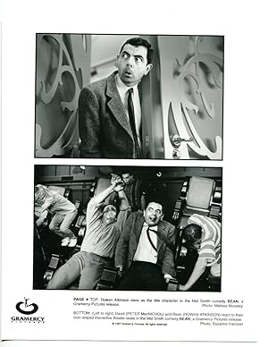 Immagine del venditore per Bean-Rowan Atkinson-Peter MacNichol-8x10-B&W-Promo-Still-Comedy venduto da DTA Collectibles