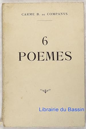 6 poèmes