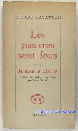 Seller image for Les pauvres sont fous suivi de Je suis le diable for sale by Librairie du Bassin