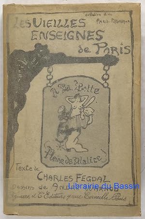 Seller image for Les vieilles enseignes de Paris for sale by Librairie du Bassin
