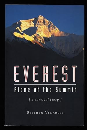 Bild des Verkufers fr Everest : Alone at the Summit (a survival story) zum Verkauf von Antiquariat Peda