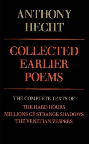 Seller image for Collected Earlier Poems for sale by GreatBookPrices