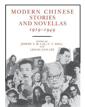 Bild des Verkufers fr Modern Chinese Stories and Novellas, 1919-1949 zum Verkauf von GreatBookPrices