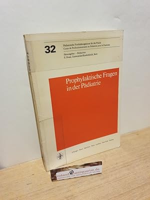 Imagen del vendedor de Prophylaktische Fragen in der Pdiatrie a la venta por Roland Antiquariat UG haftungsbeschrnkt