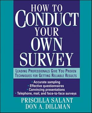 Seller image for How to Conduct Your Own Survey for sale by GreatBookPrices