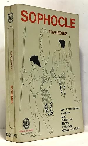 Bild des Verkufers fr Tragdies : Les Trachiniennes - Antigone - Ajax - ?dipe roi - Electre - Philoctte - ?dipe  Colone zum Verkauf von crealivres