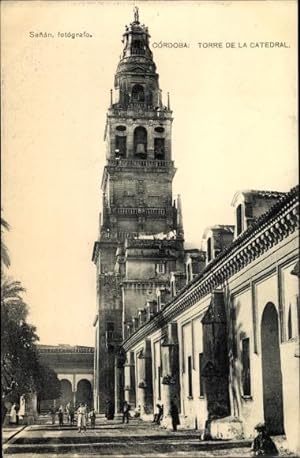 Ansichtskarte / Postkarte Cordoba Andalusien Spanien, Torre de la Catedral