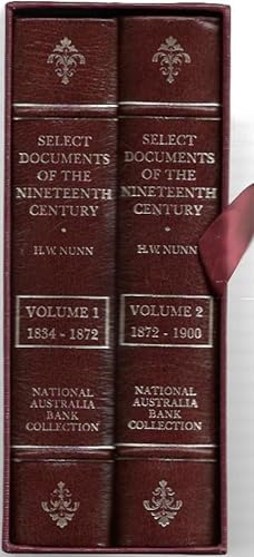 Image du vendeur pour Select Documents of the Nineteenth Century. A Two Volume Series. Vol I (1834-1872) and Vol 2 (1872-1900). mis en vente par City Basement Books