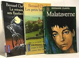 Image du vendeur pour La Retraite aux flambeaux + les petits bonheurs + Malataverne (j'ai lu) --- 3 livres mis en vente par crealivres