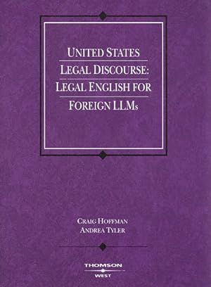 Seller image for United States Legal Discourse : Legal English for Foreign LLMs for sale by GreatBookPrices