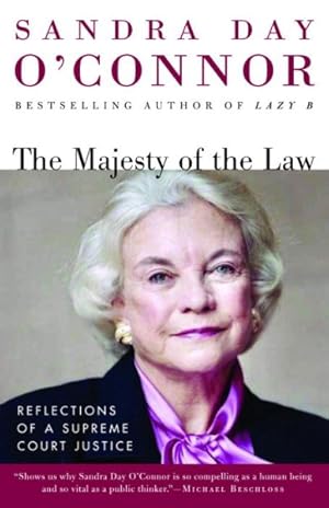 Immagine del venditore per MAJESTY of the LAW : Reflections of a Supreme Court Justice venduto da GreatBookPrices