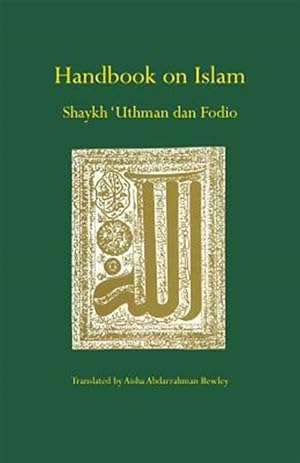 Bild des Verkufers fr Handbook on Islam zum Verkauf von GreatBookPrices