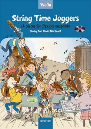 Seller image for String Time Joggers Violin Book : 14 Pieces for Flexible Ensemble for sale by GreatBookPrices