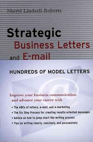 Immagine del venditore per Strategic Business Letters And E-mail venduto da GreatBookPrices